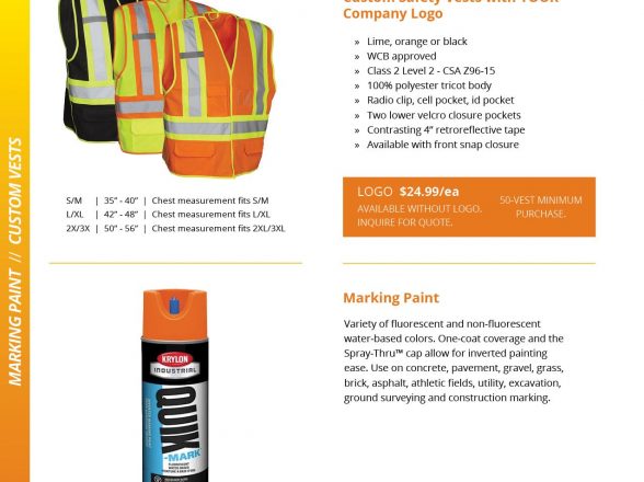 Marking Paint // Custom Vests